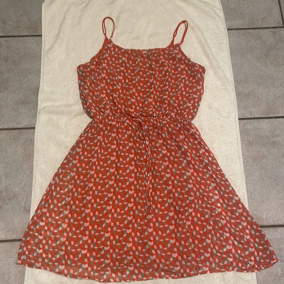 Anthropologie Geometric Print Dress - Picture 3 of 8